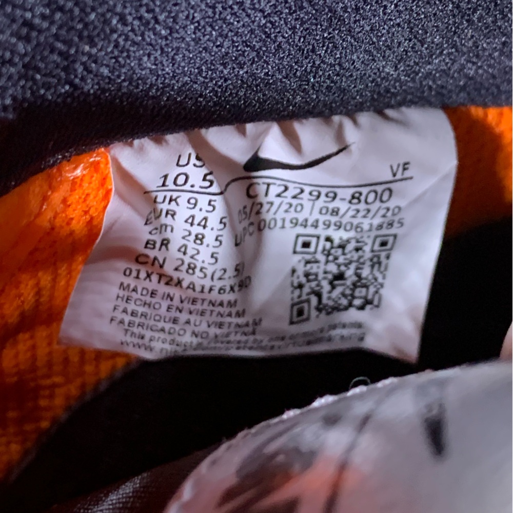 ❌SOLD❌ Nike Air Force 1s 3m total orange - Picture 10 of 14